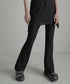 Asymmetric Skirted Flare Pants